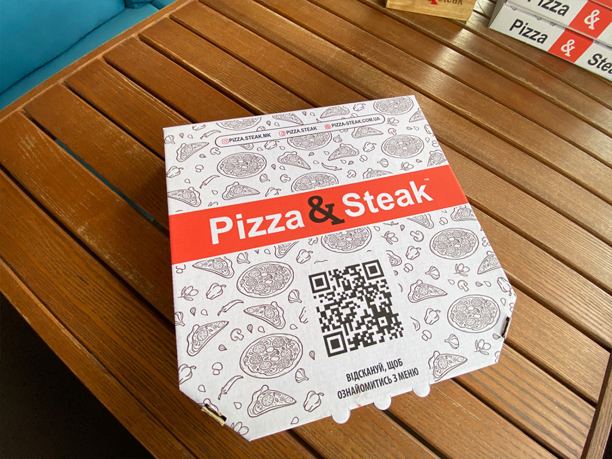 Доставка в сети ресторанов Pizza & Steak в Коблево