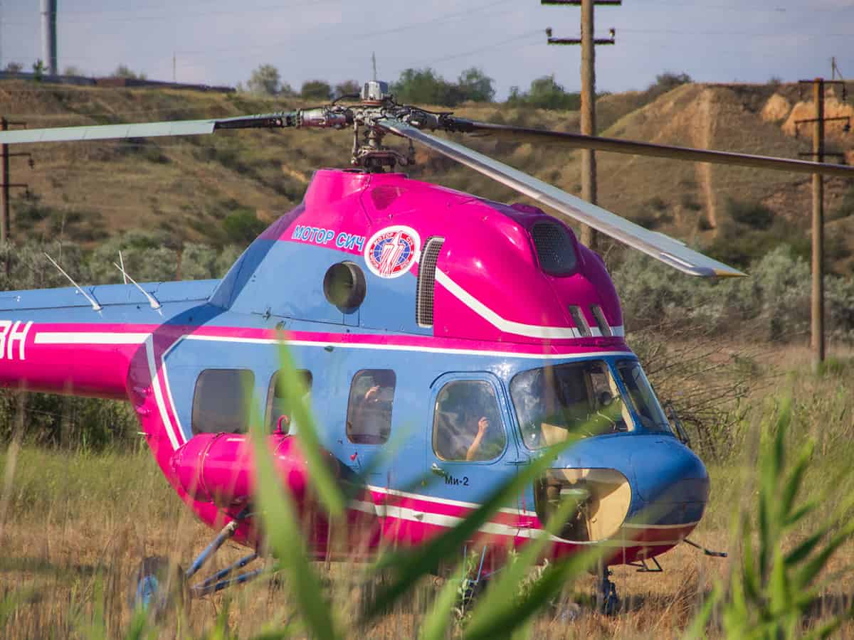 экскурсии на вертолете в Коблево