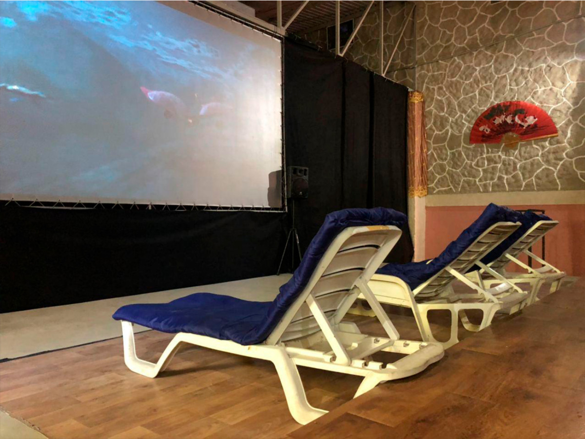 Кинотеатр у моря в Коблево