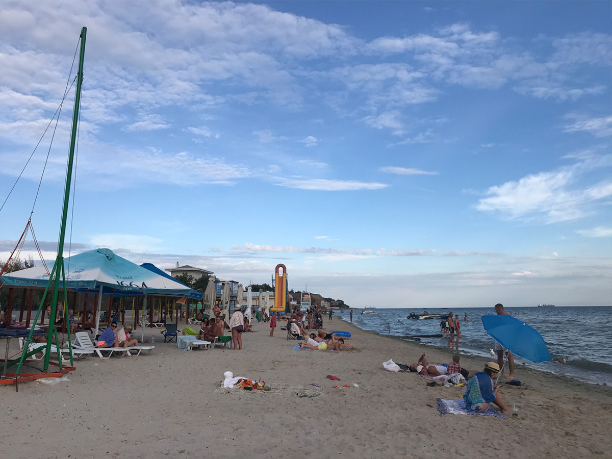 Море и пляж в Коблево 2020