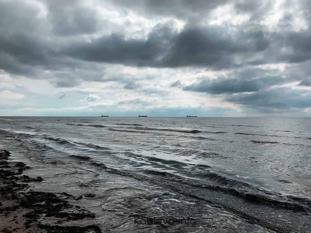 фото моря в Коблево 30.09.2020