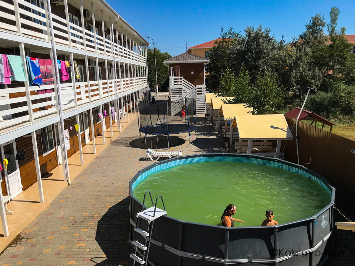 фото отелей и баз отдыха с бассейном в Коблево
