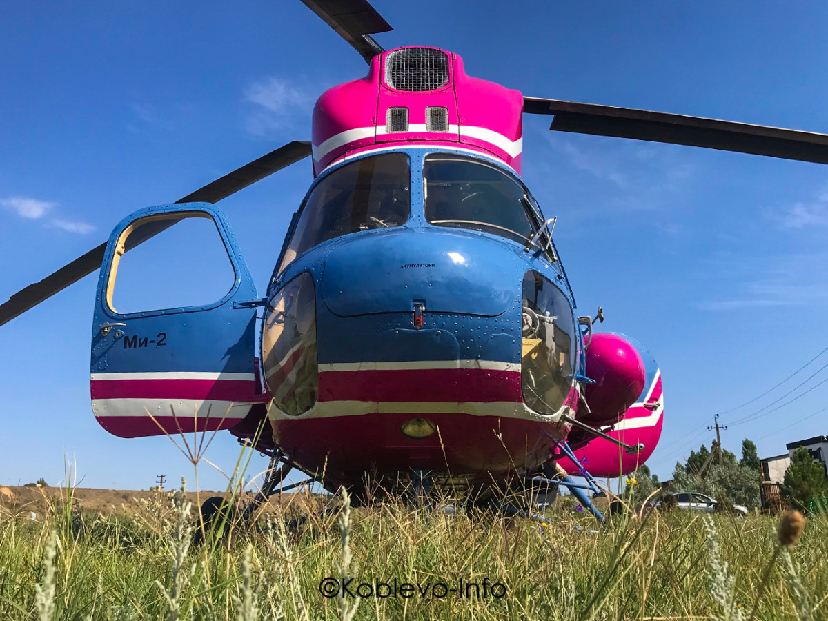 Сколько стоит экскурсия на вертолете в Коблево