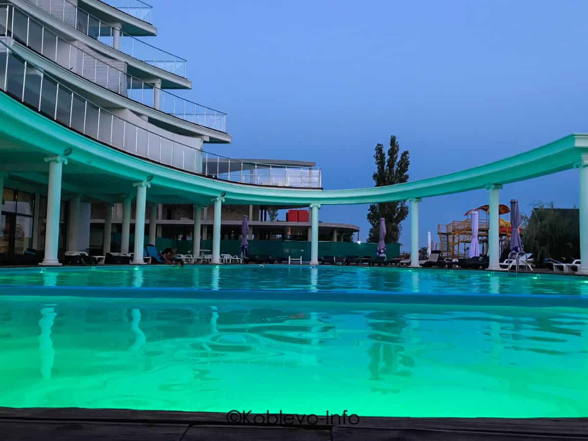 Отели с бассейнами в Коблево