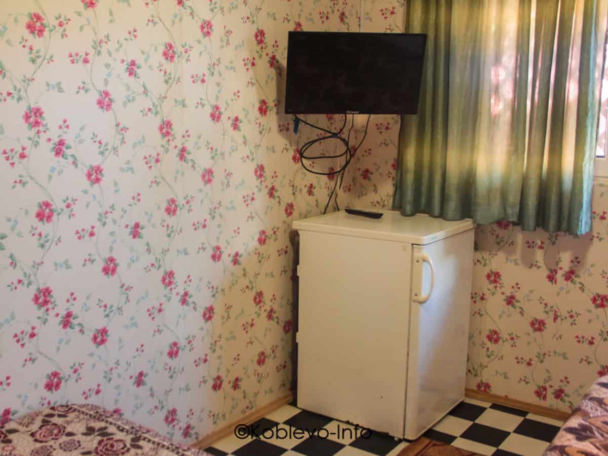 Снять номер с телевизором и холодильником в Коблево