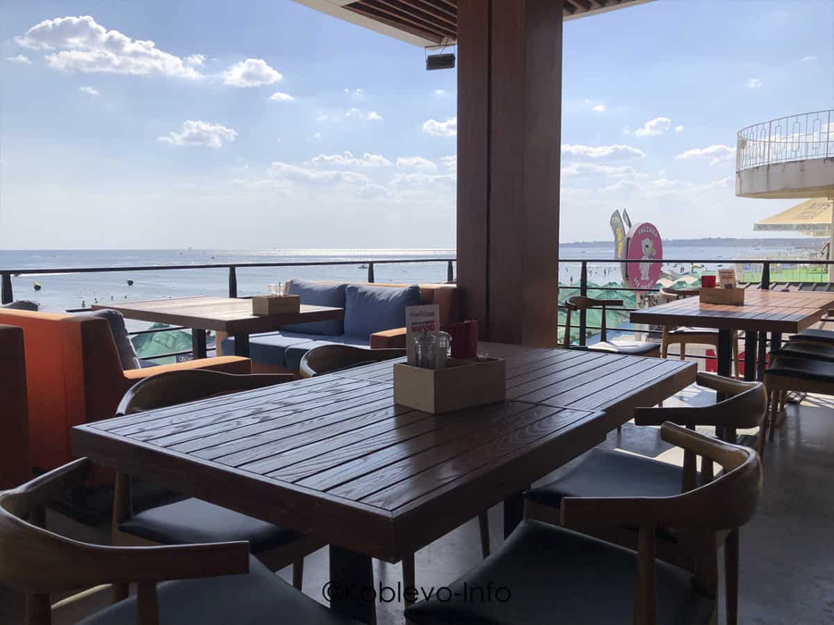 Ресторан с видом на море в Коблево