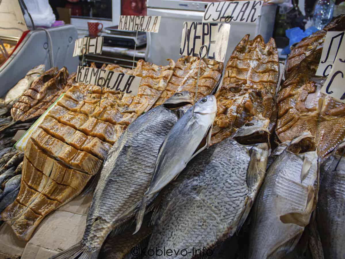 Торговые точки с морепродуктами в Коблево