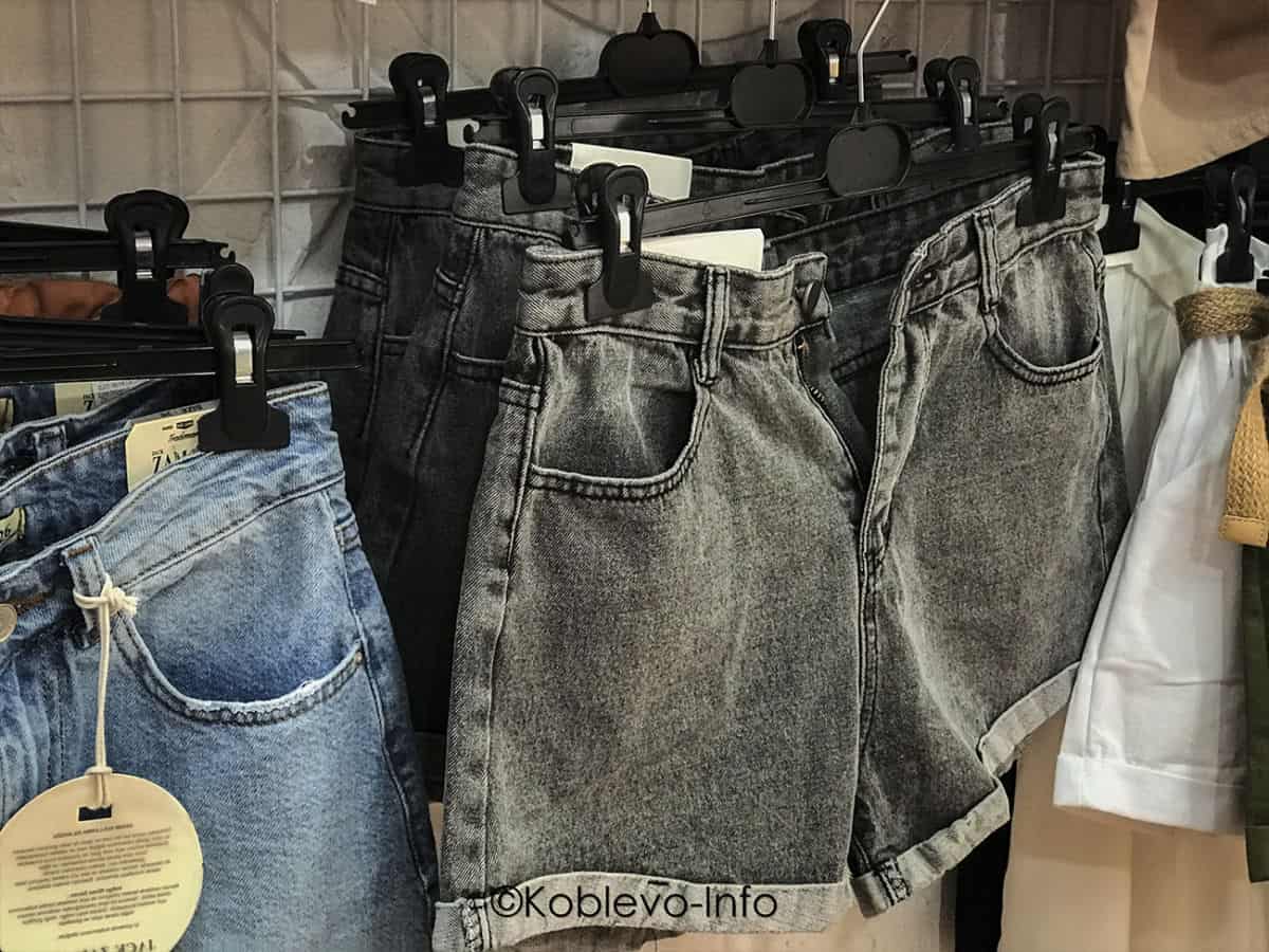 Где купить женские джинсовые шорты в Коблево