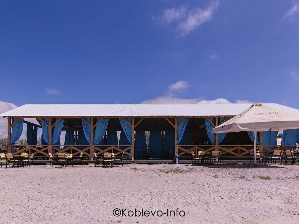 Ресторан на пляже в Коблево