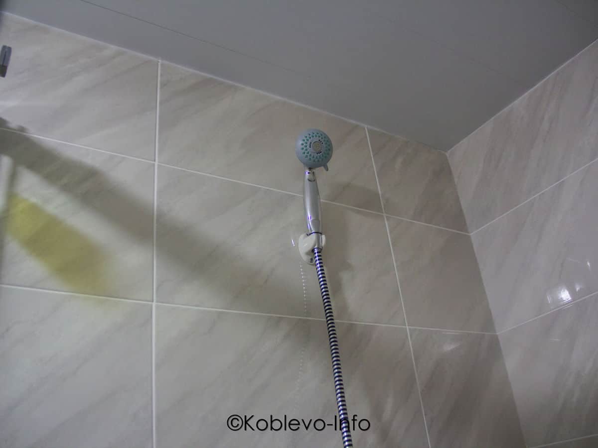 Фото номера с душем в Коблево
