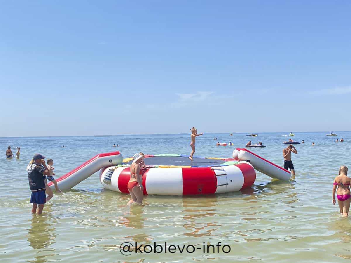 Развлечения в Черном море в Коблево для детей