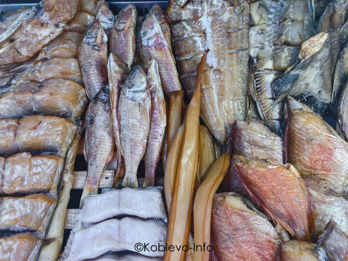 рыба и морепродукты где купить в Коблево