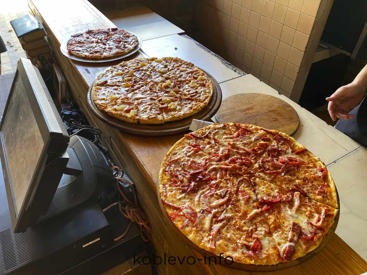 аппетитная пицца в Коблево Милано
