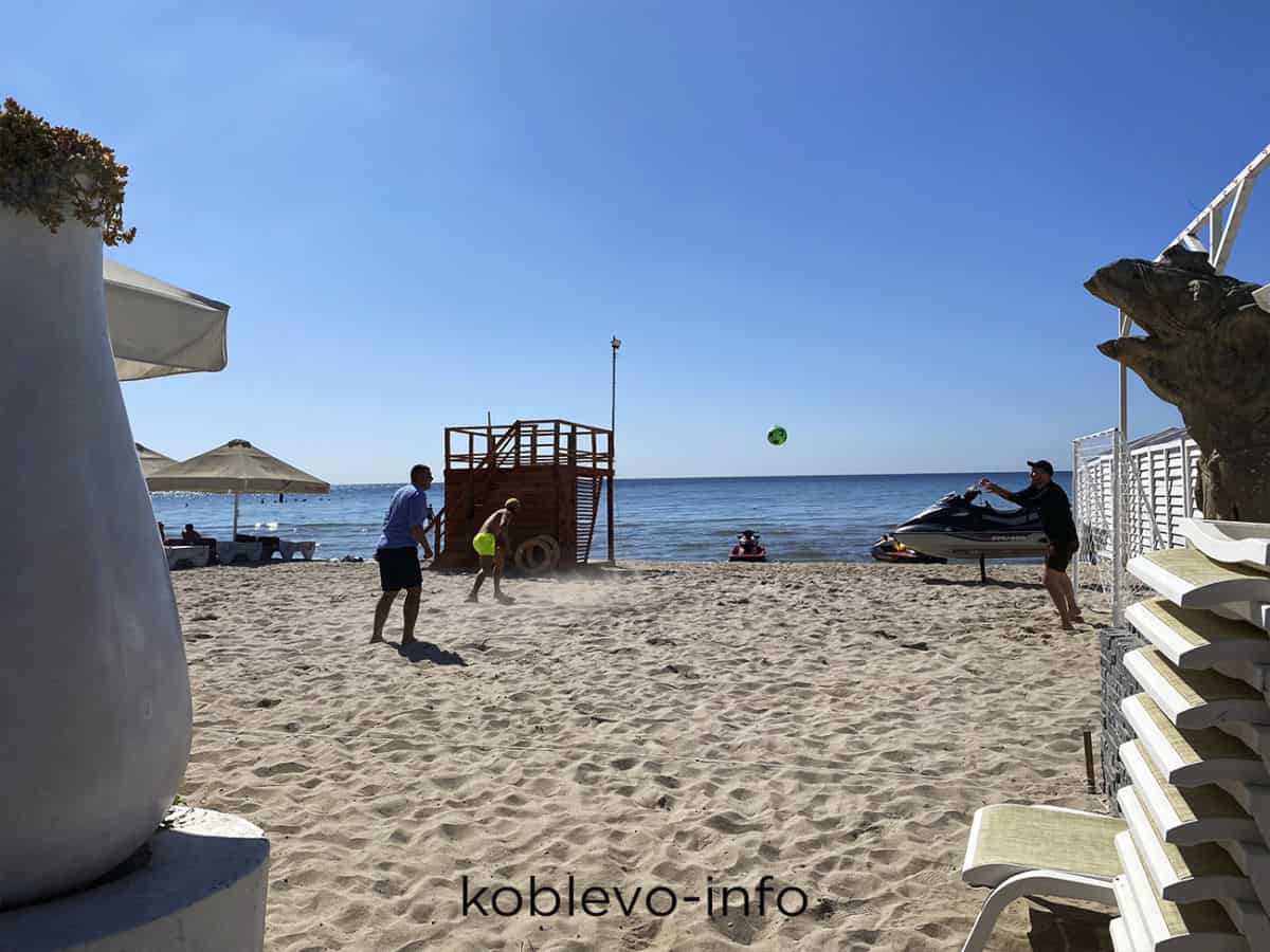 Пляжный волейбол Коблево фото
