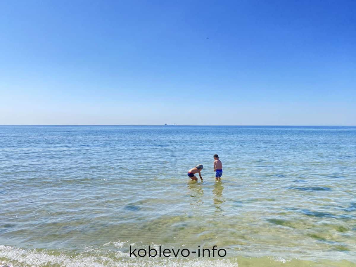 Отдых с детьми осенью на море в Коблево